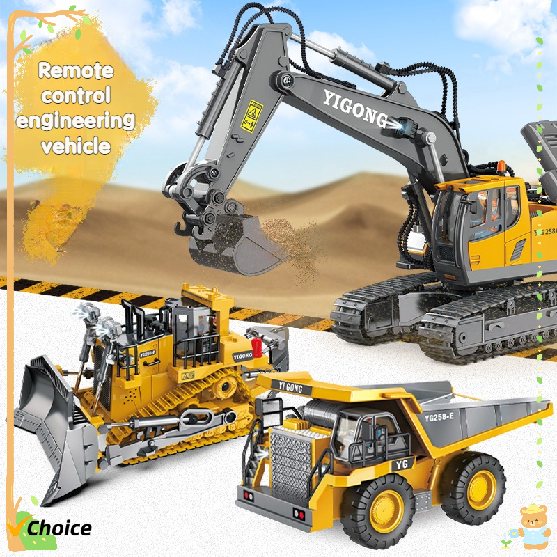 Electronics New Gadgets - Excavator Dump Trucks 2.4G High Tech
