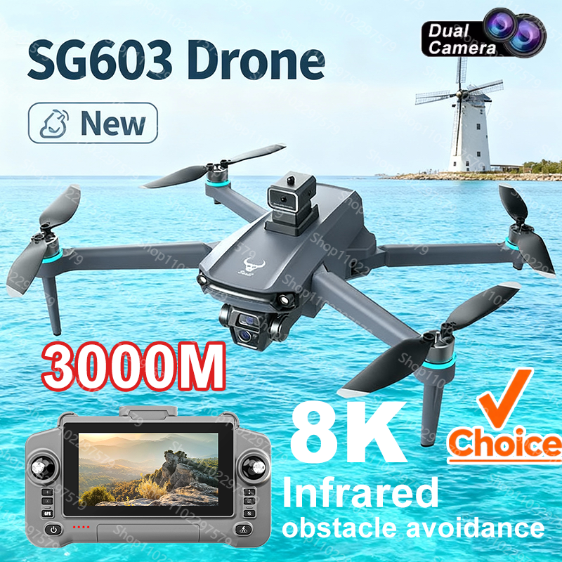Electronics New Gadgets - New Brushless Power SG603PRO Drone Professional