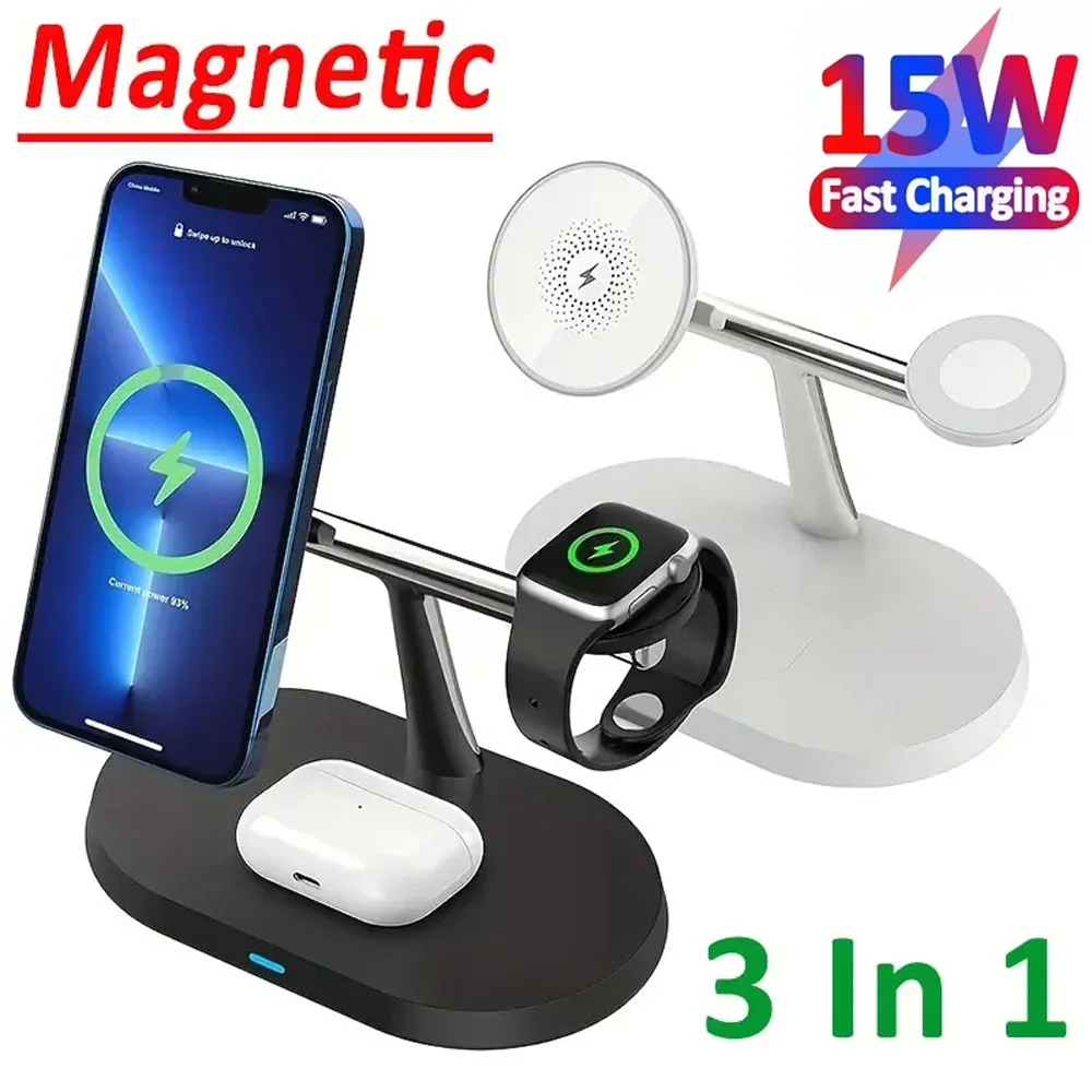 Portable Wifi Hotspot - Magnetic Wireless Charger Stand for iPhone