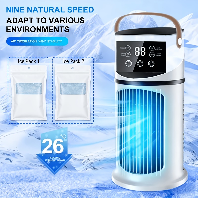Mini Electronics Gadgets - Portable USB Mini Fast Cooling Fan