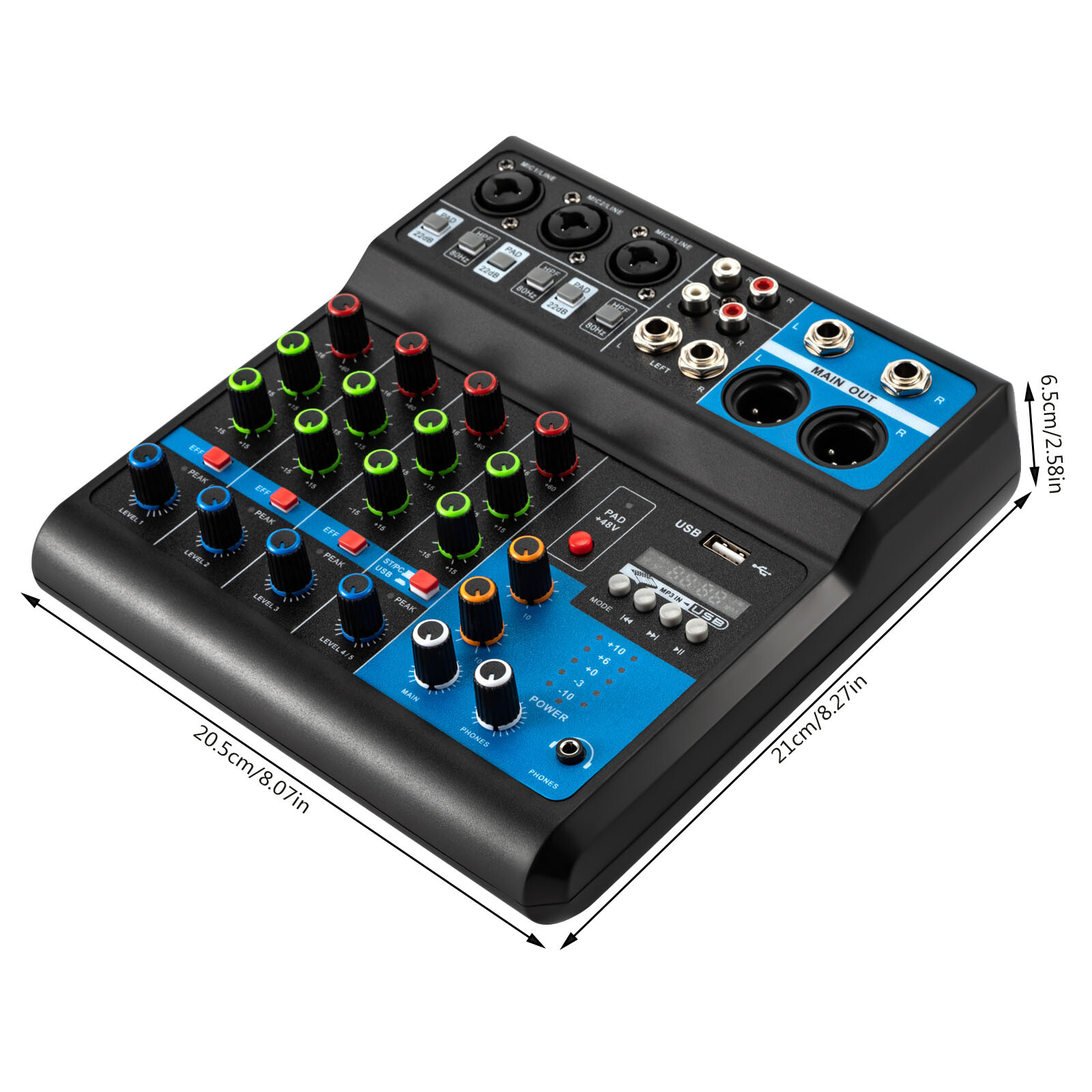 5-Channel Mixing Console Live  – Mini Electronics Gadgets recenzja i cena