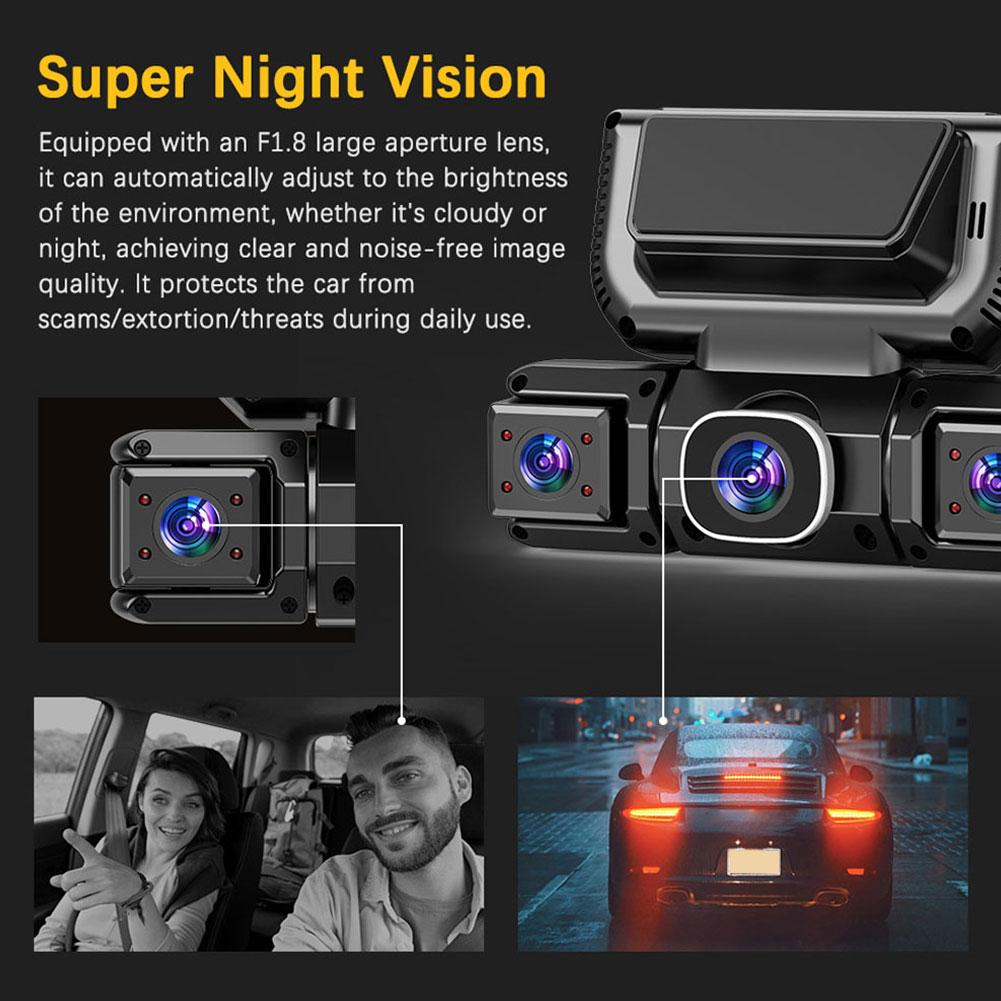New WIFI 4Channel 360 Degree C – Panoramic Dash Cam 360 recenzja i cena