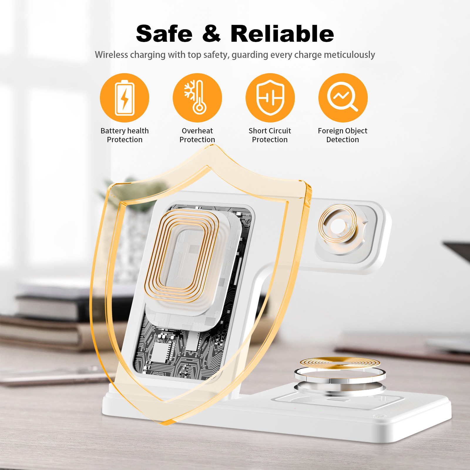 15W Magnetic Wireless Charger  – Portable Wifi Hotspot recenzja i cena
