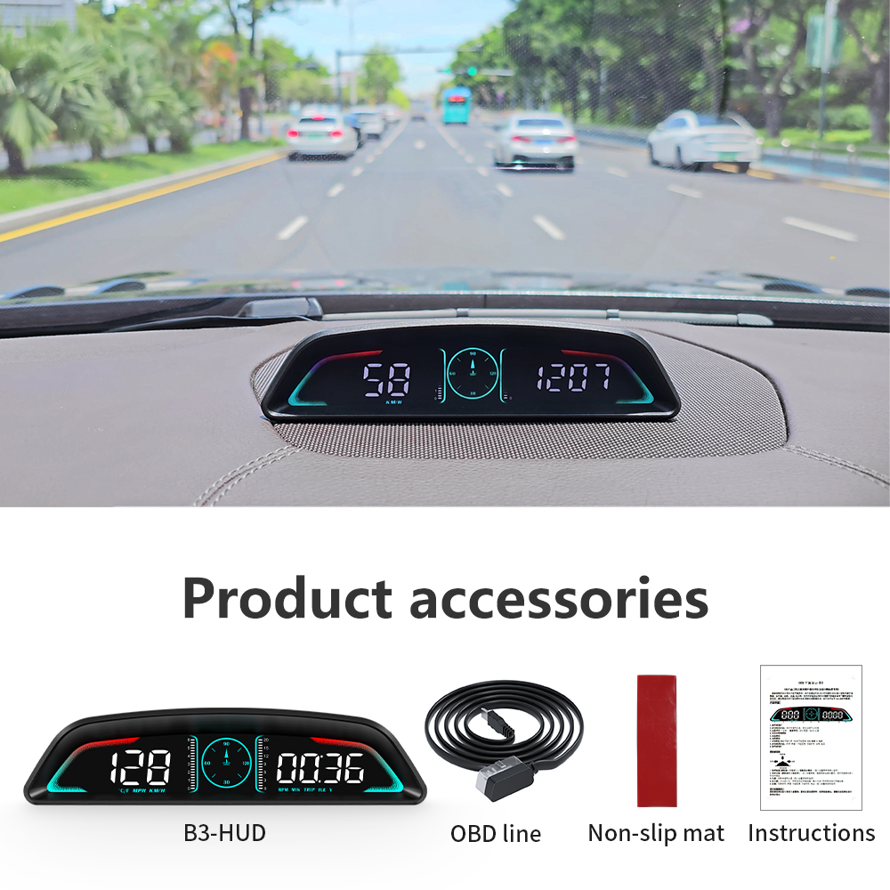 HD Smart Car HUD GPS Speedomet – Electronics Gadgets Wholesale recenzja i cena