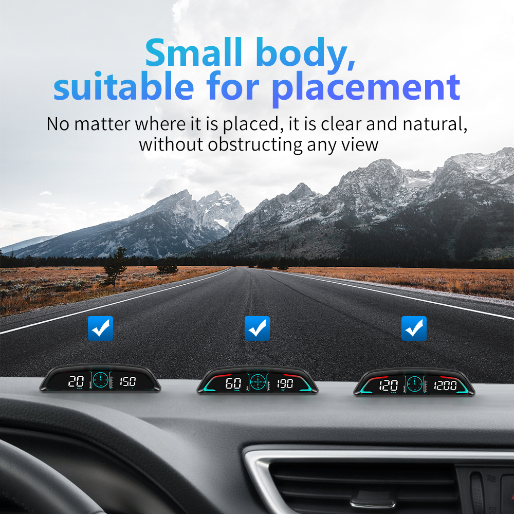 HD Smart Car HUD GPS Speedomet – Electronics Gadgets Wholesale recenzja i cena