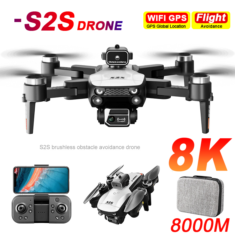 New S2S Drone 8K Professional  – Electronics New Gadgets recenzja i cena