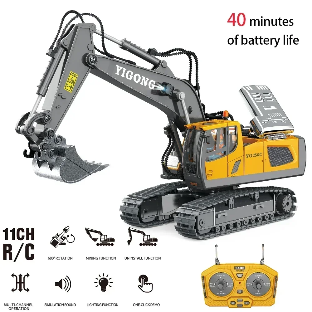 Excavator Dump Trucks 2.4G Hig – Electronics New Gadgets recenzja i cena