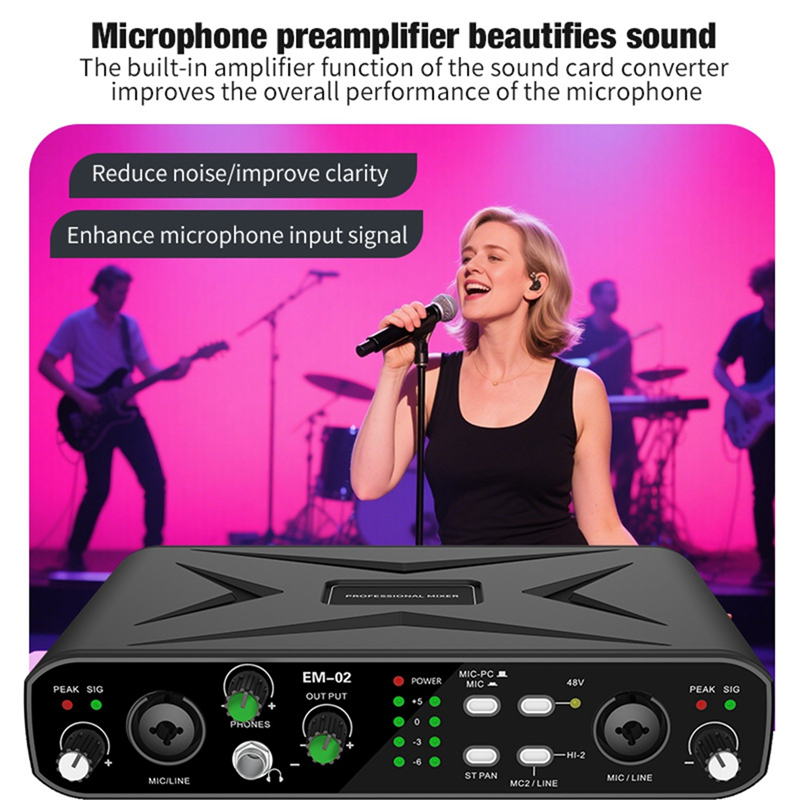 ELECT-For Live Streaming, Guit – Usb Sound Card External recenzja i cena