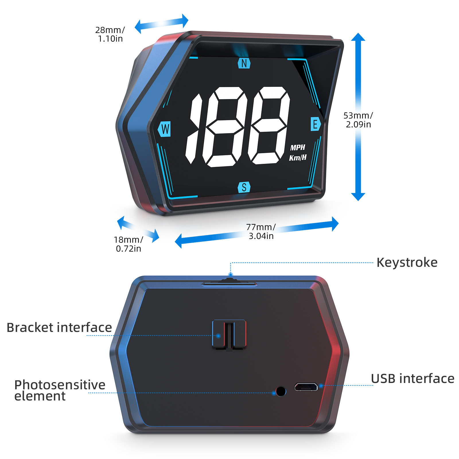 2024 New Car Head Up Display   – Electronics Gadgets Wholesale recenzja i cena