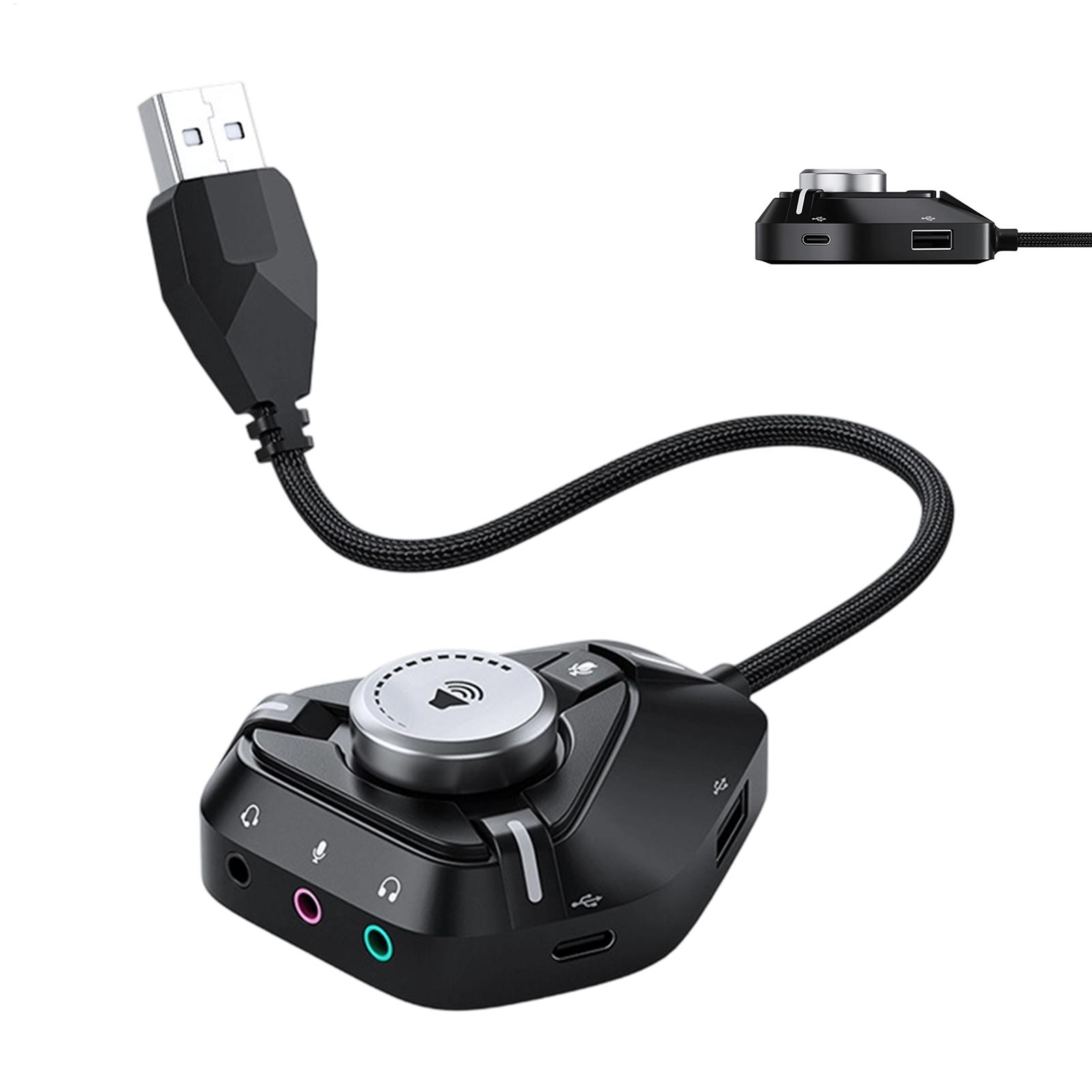 6-in-1 External USB Sound Card – Usb Sound Card External recenzja i cena