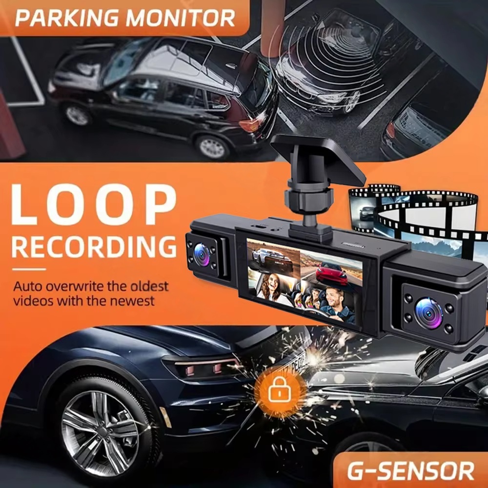 4 Channel HD 1080P 360° Dash C – Panoramic Dash Cam 360 recenzja i cena