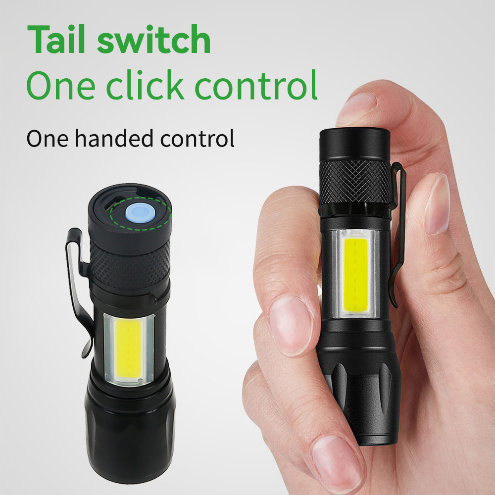 Mini LED Flashlight COB+XPE Po – Mini Electronics Gadgets recenzja i cena