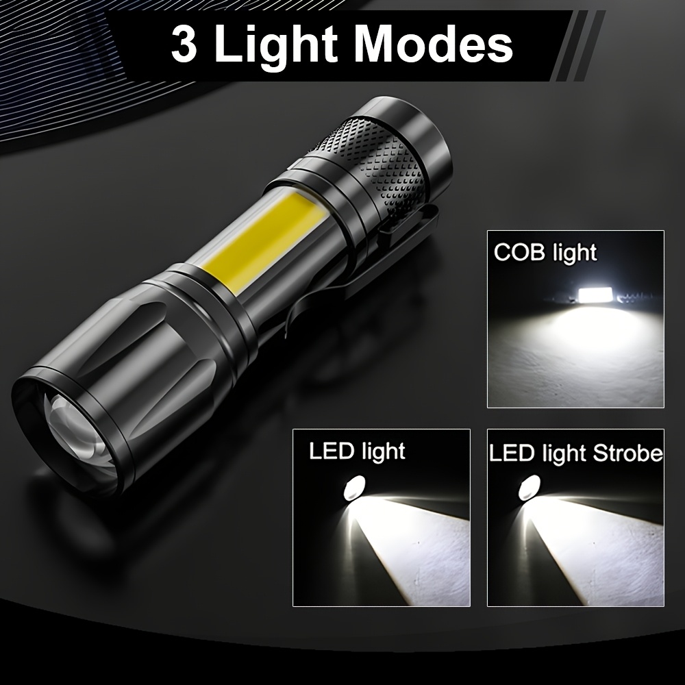 Mini LED Flashlight COB+XPE Po – Mini Electronics Gadgets recenzja i cena