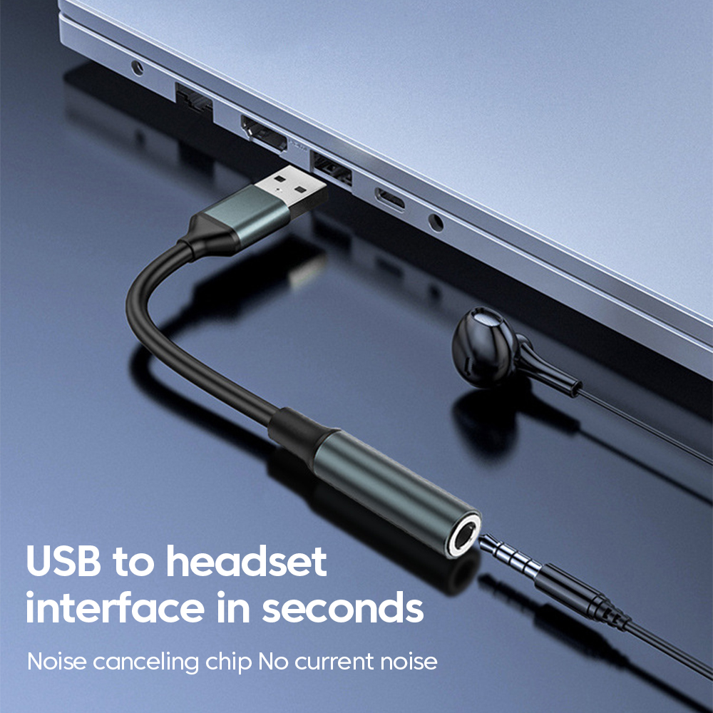 USB to 3.5MM Audio AUX Cable A – Usb Sound Card External recenzja i cena