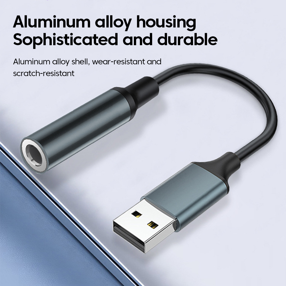 USB to 3.5MM Audio AUX Cable A – Usb Sound Card External recenzja i cena