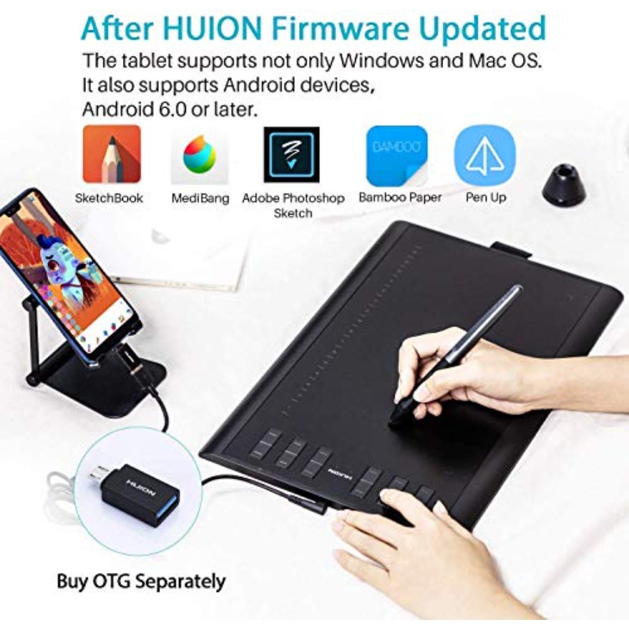 Inspiroy H1060P Graphics Drawi – Digital Drawing Tablet recenzja i cena