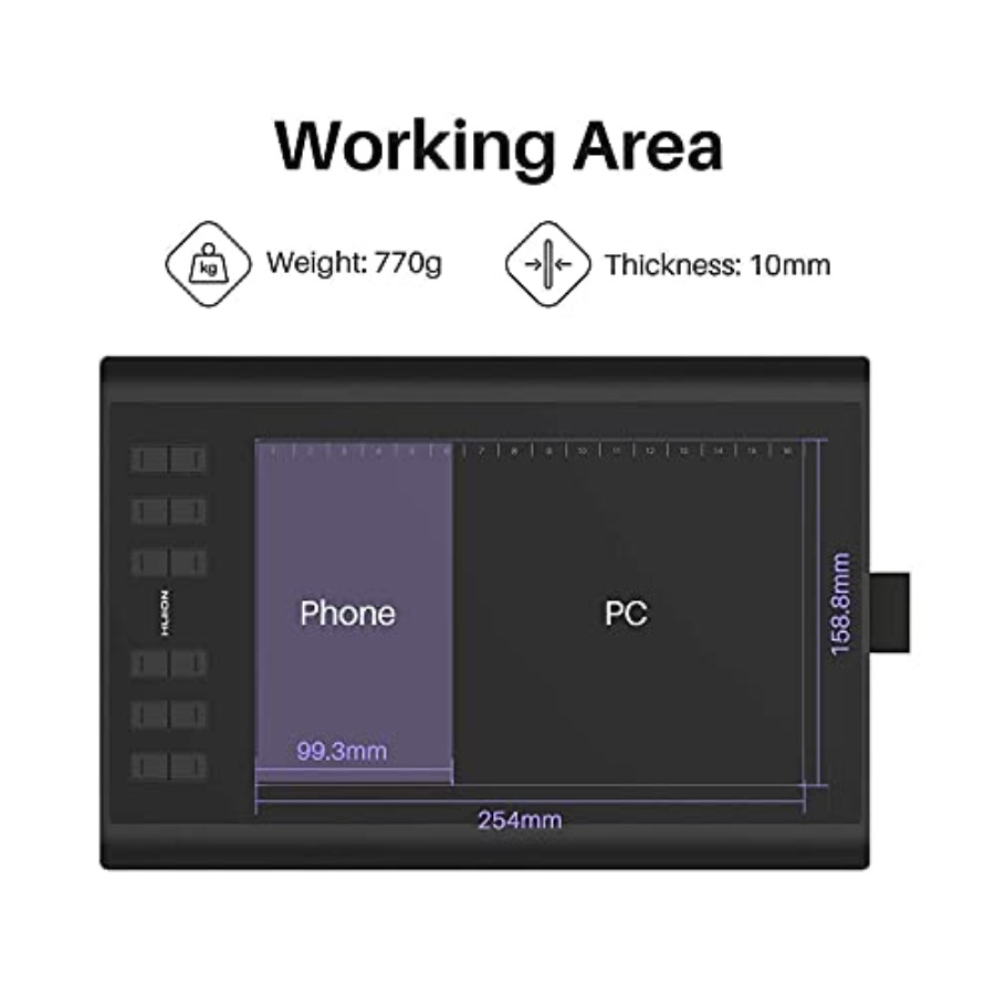 Inspiroy H1060P Graphics Drawi – Digital Drawing Tablet recenzja i cena