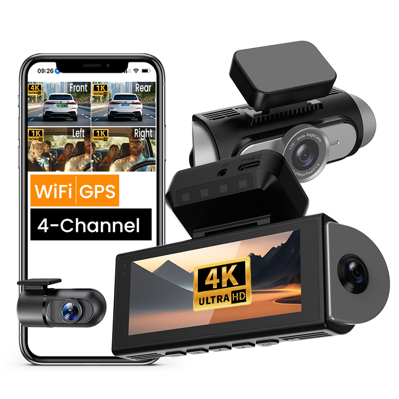 2026 WiFi GPS Car DVR Cam Vide – Panoramic Dash Cam 360 recenzja i cena