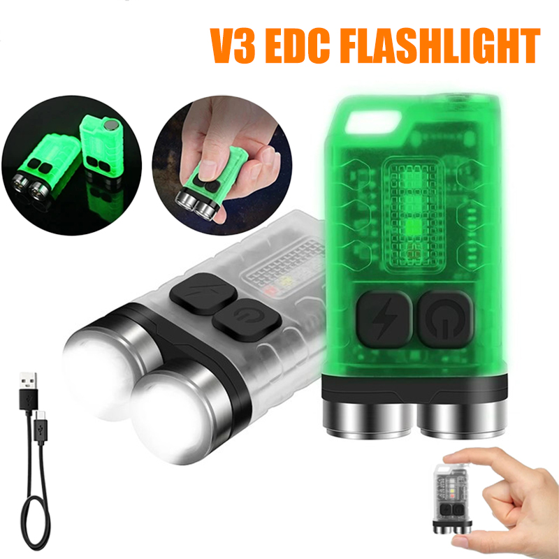 V3 EDC Flashlight Mini Keychai – Mini Electronics Gadgets recenzja i cena