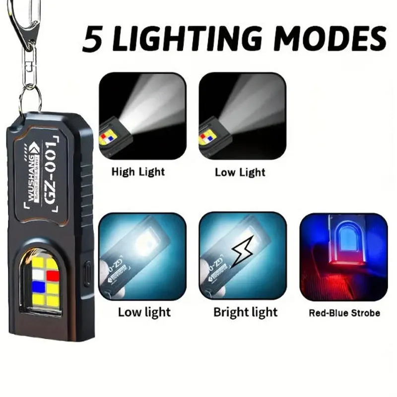Powerful Mini COB LED Keychain – Mini Electronics Gadgets recenzja i cena