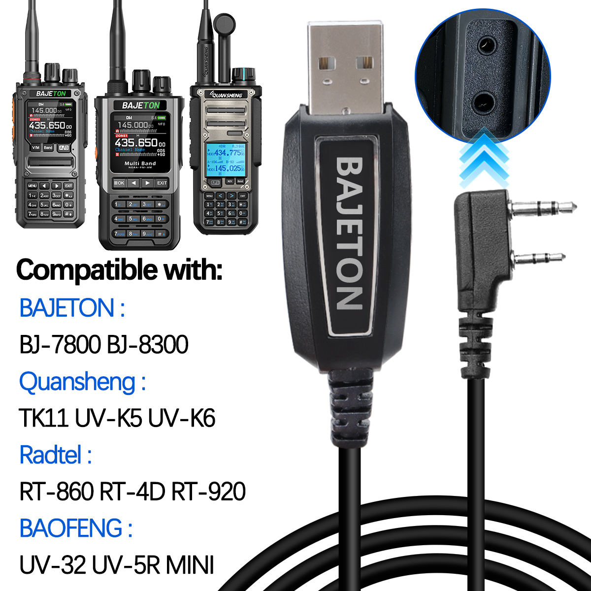 BAJETON Walkie Talkie USB Prog – Mini Electronics Gadgets recenzja i cena