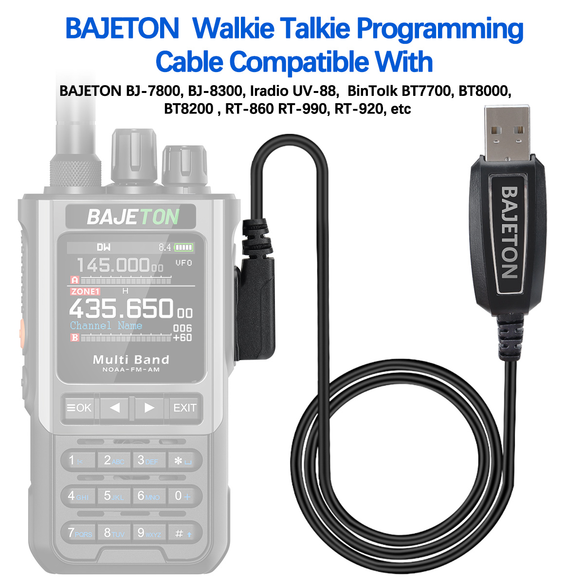 BAJETON Walkie Talkie USB Prog – Mini Electronics Gadgets recenzja i cena