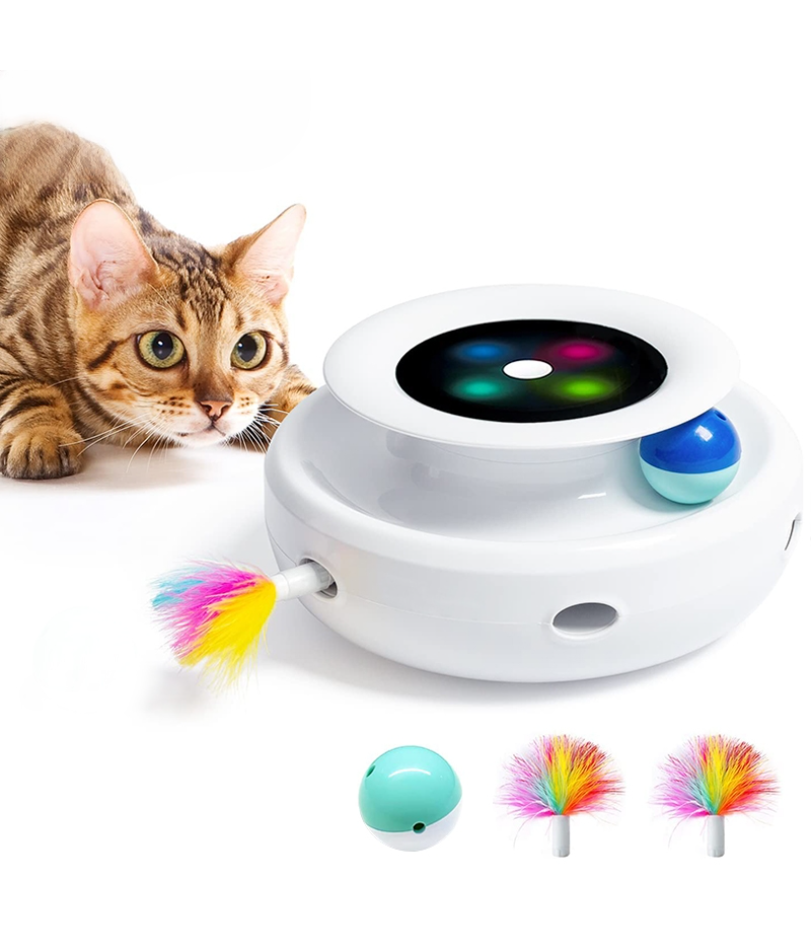 2 in 1 Smart Cat Toys Automati – Electronics Gadgets Wholesale recenzja i cena