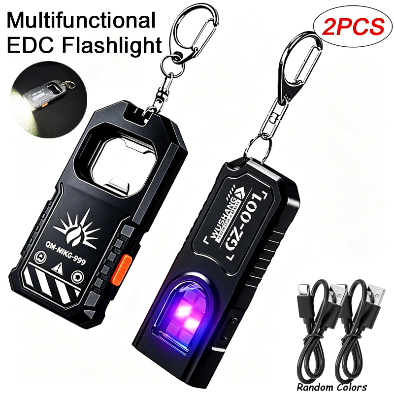 2Pcs Portable LED COB Keychain – Mini Electronics Gadgets recenzja i cena