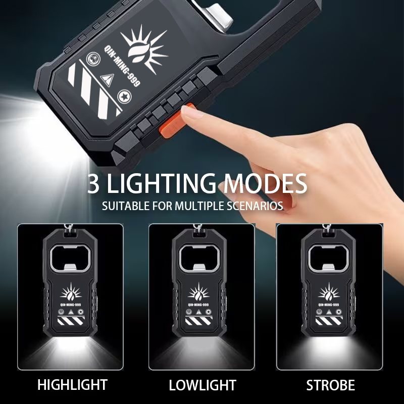 2Pcs Portable LED COB Keychain – Mini Electronics Gadgets recenzja i cena