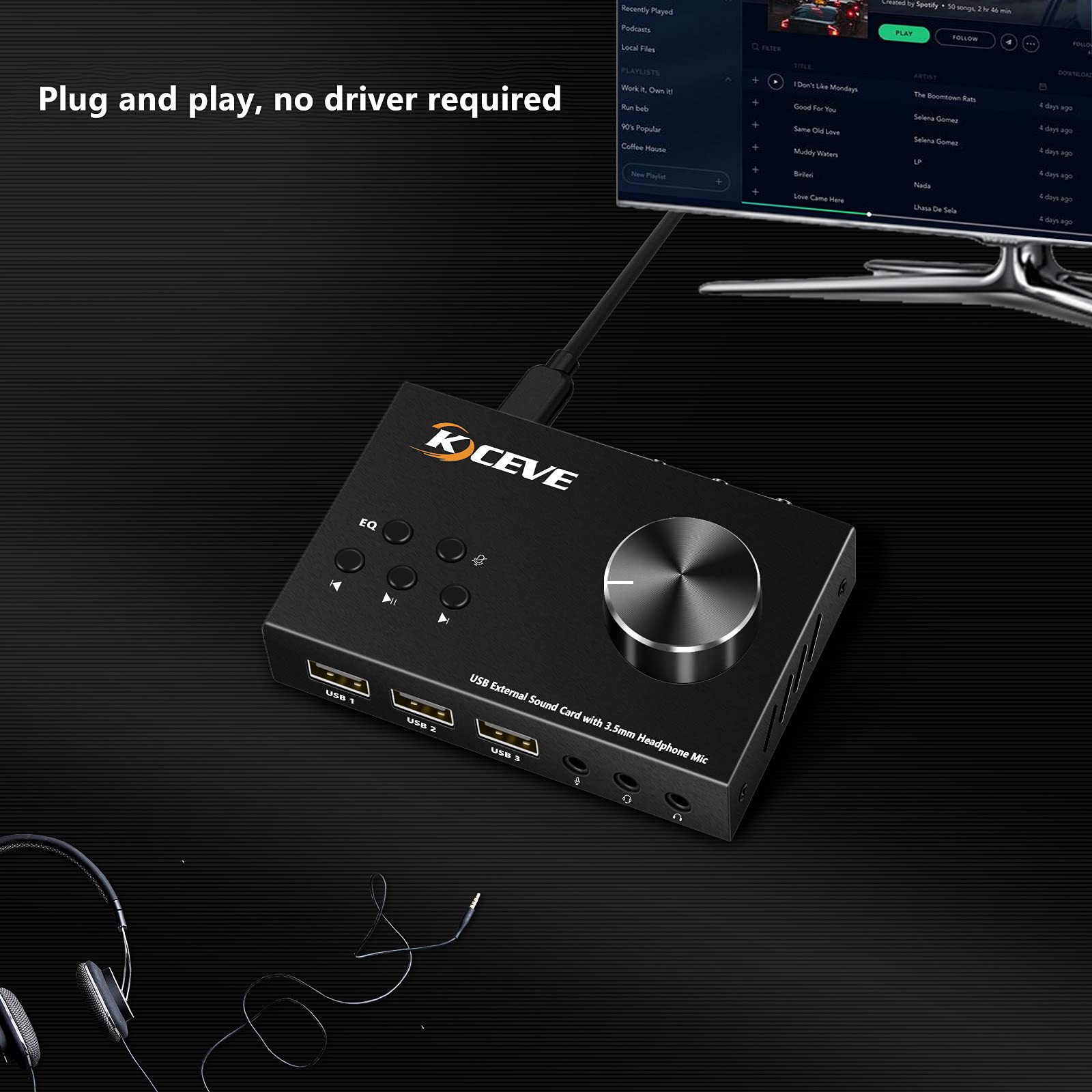 External Sound Card with Volum – Usb Sound Card External recenzja i cena