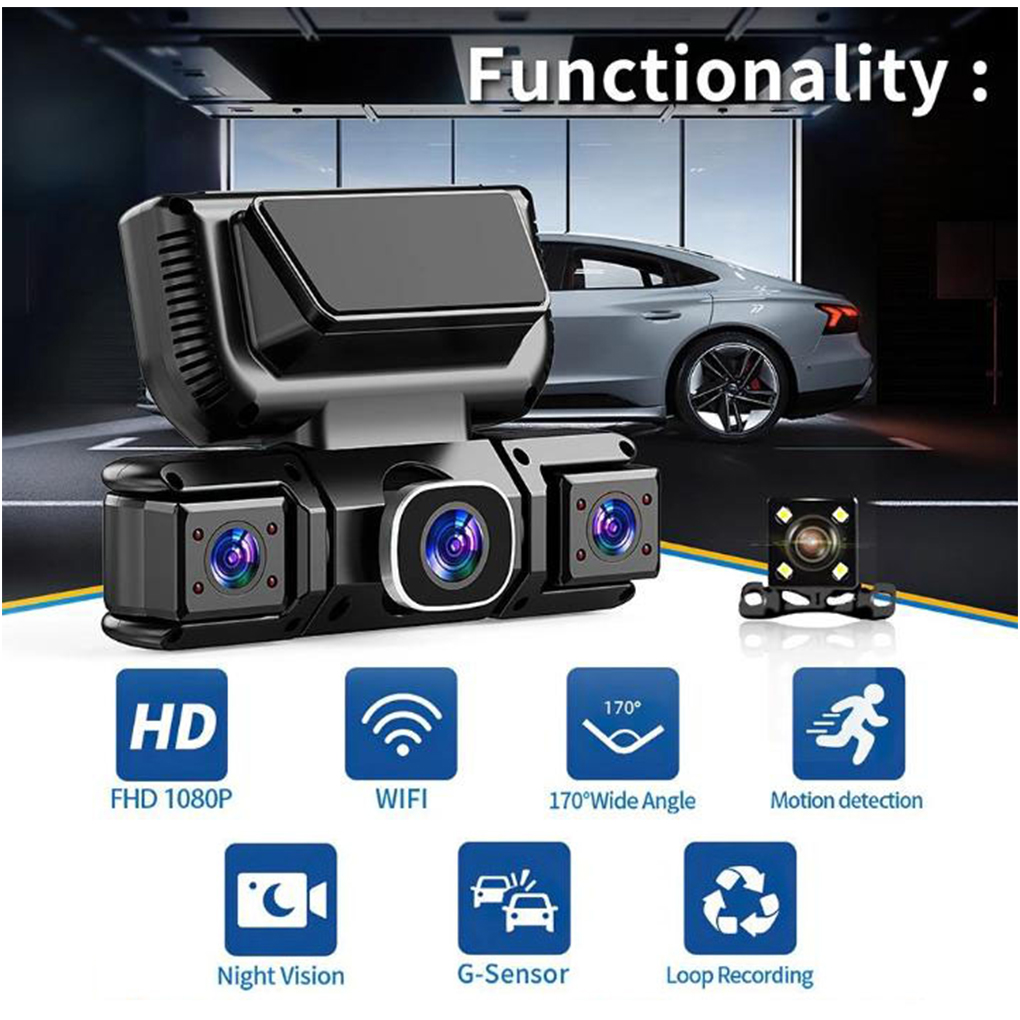 4 Camera 360 Degrees Car DVR 1 – Panoramic Dash Cam 360 recenzja i cena