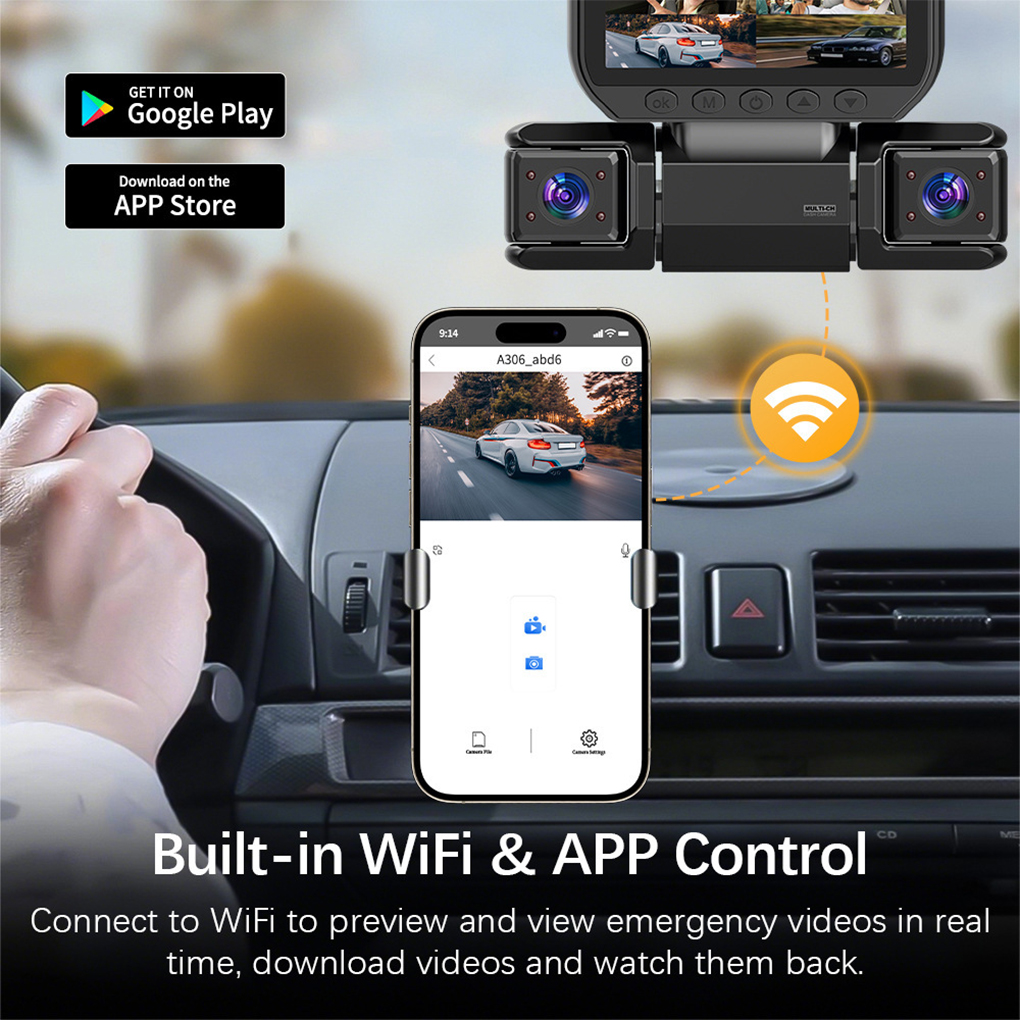 4 Camera 360 Degrees Car DVR 1 – Panoramic Dash Cam 360 recenzja i cena