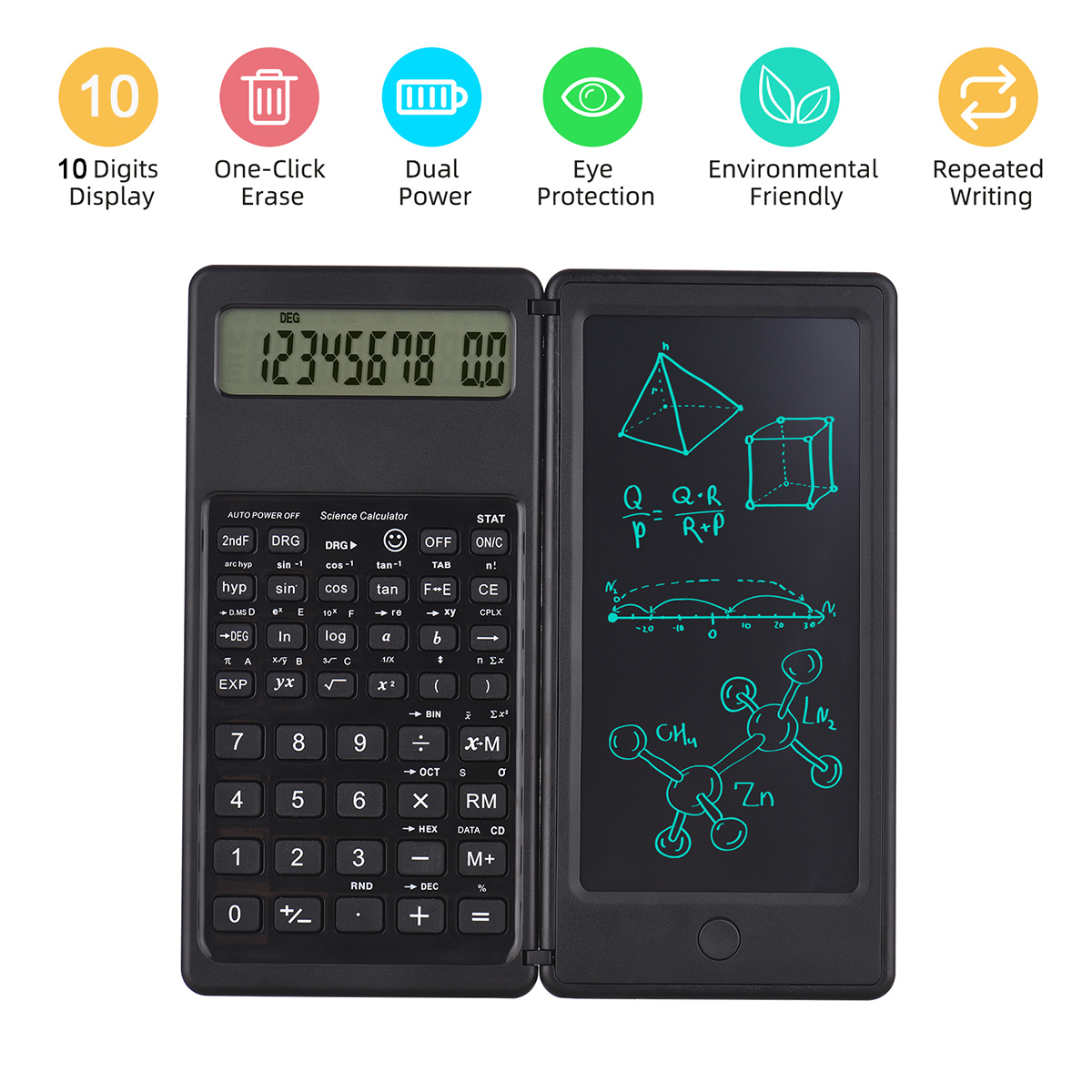 Foldable Scientific Calculator – Digital Drawing Tablet recenzja i cena