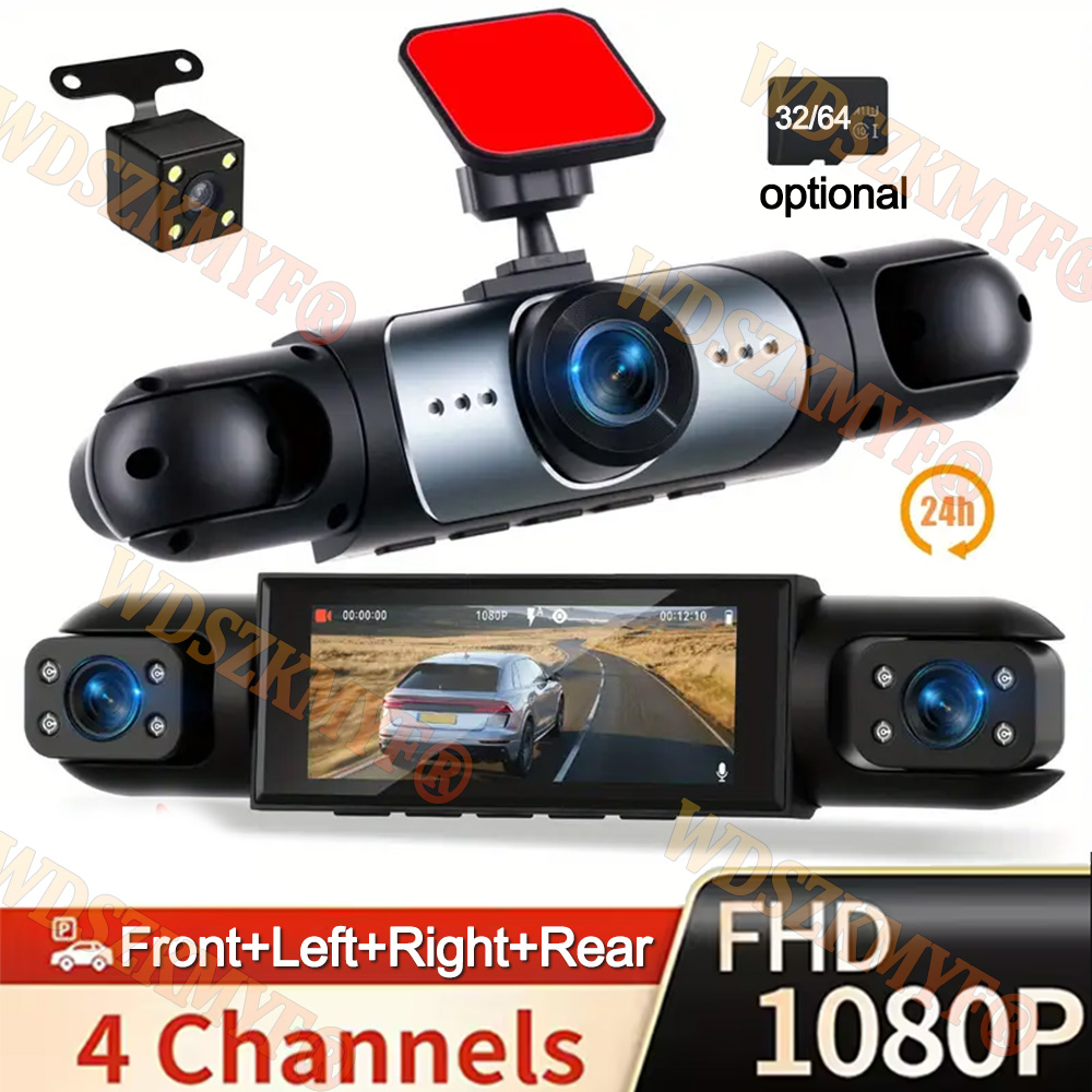 360° Car Camera 3/4Lens 1080P  – Panoramic Dash Cam 360 recenzja i cena