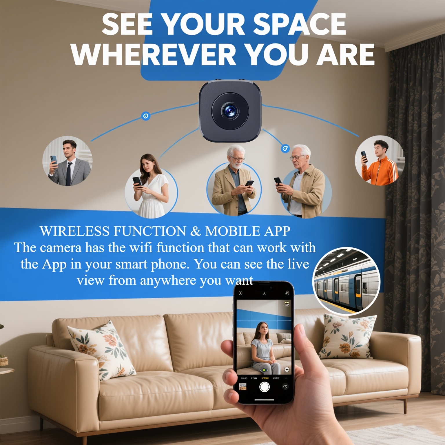 1080P HD Mini WiFi Camera Indo – Mini Electronics Gadgets recenzja i cena