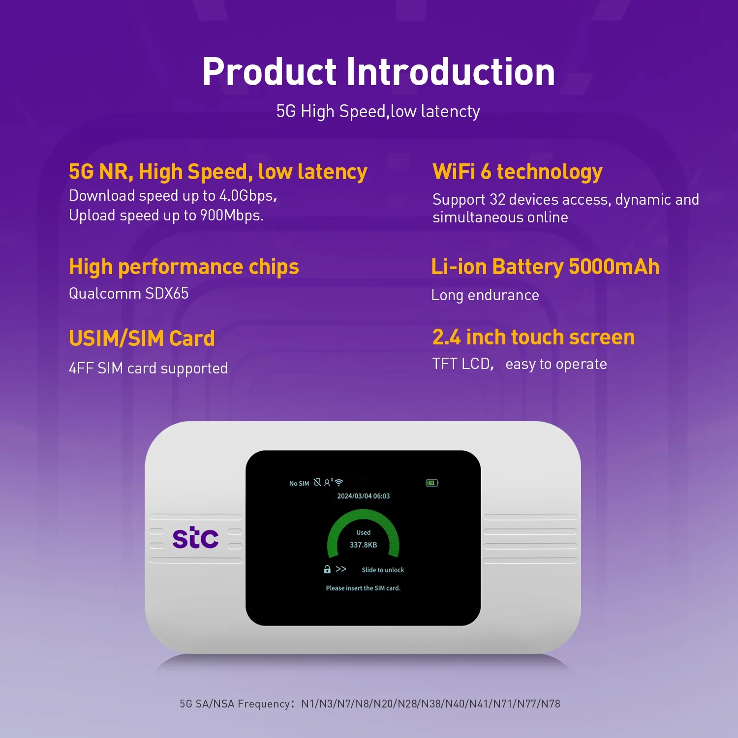2025SUNCOMM Portable Pocket Mo – Portable Wifi Hotspot recenzja i cena