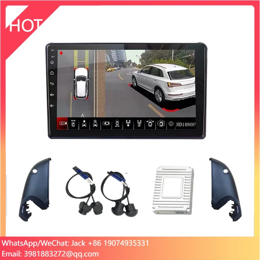 Wide Angle 1080p 4 Camera 360  – Panoramic Dash Cam 360 recenzja i cena