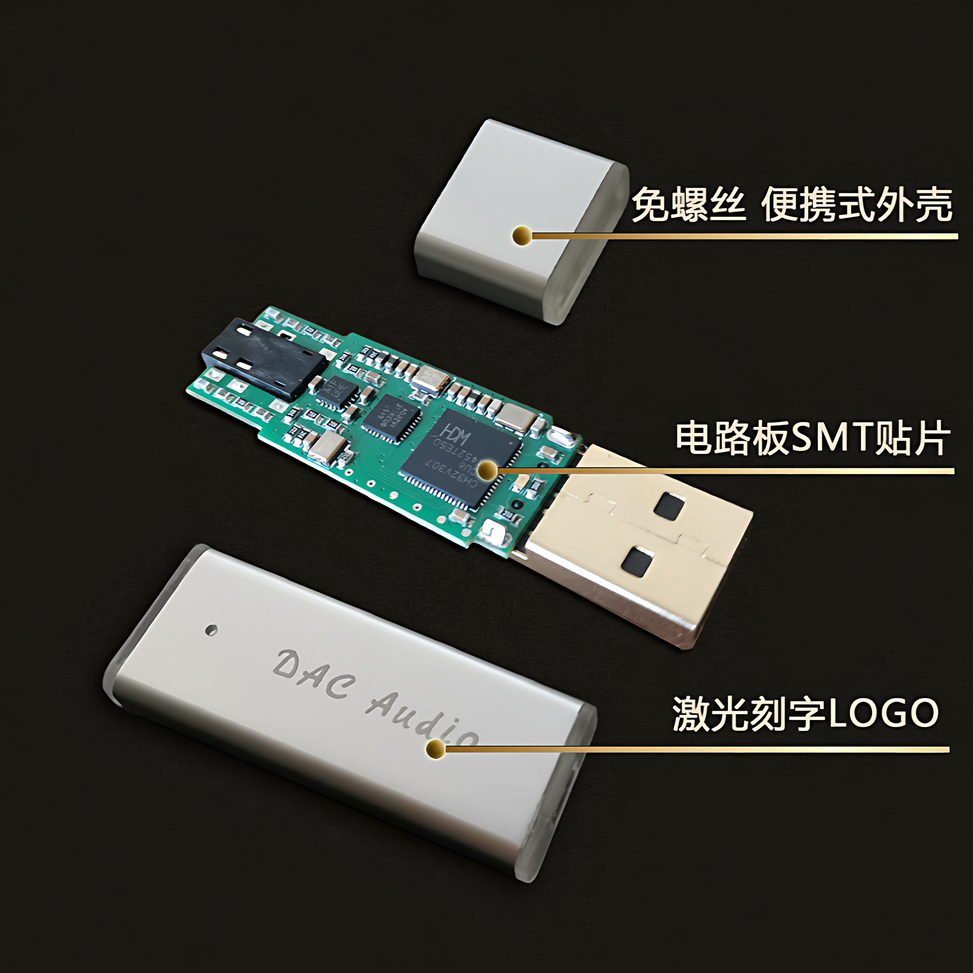USB Mini Portable DAC Decoder  – Usb Sound Card External recenzja i cena