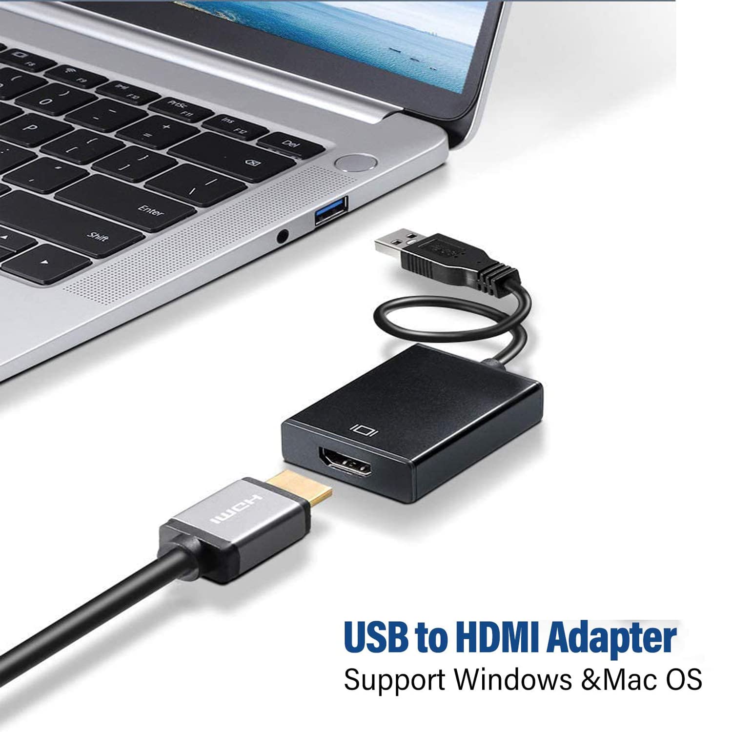 USB 3.0 to HDMI Adapter 1080P  – Usb Sound Card External recenzja i cena