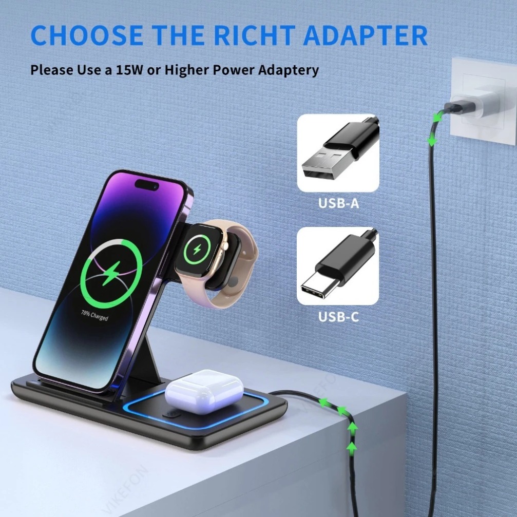 Foldable 3 in 1 Wireless Charg – Portable Wifi Hotspot recenzja i cena