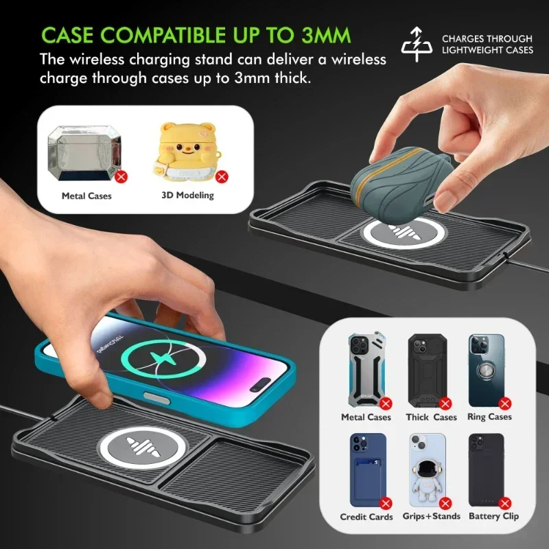 Car Wireless Charger Pad Base  – Portable Wifi Hotspot recenzja i cena