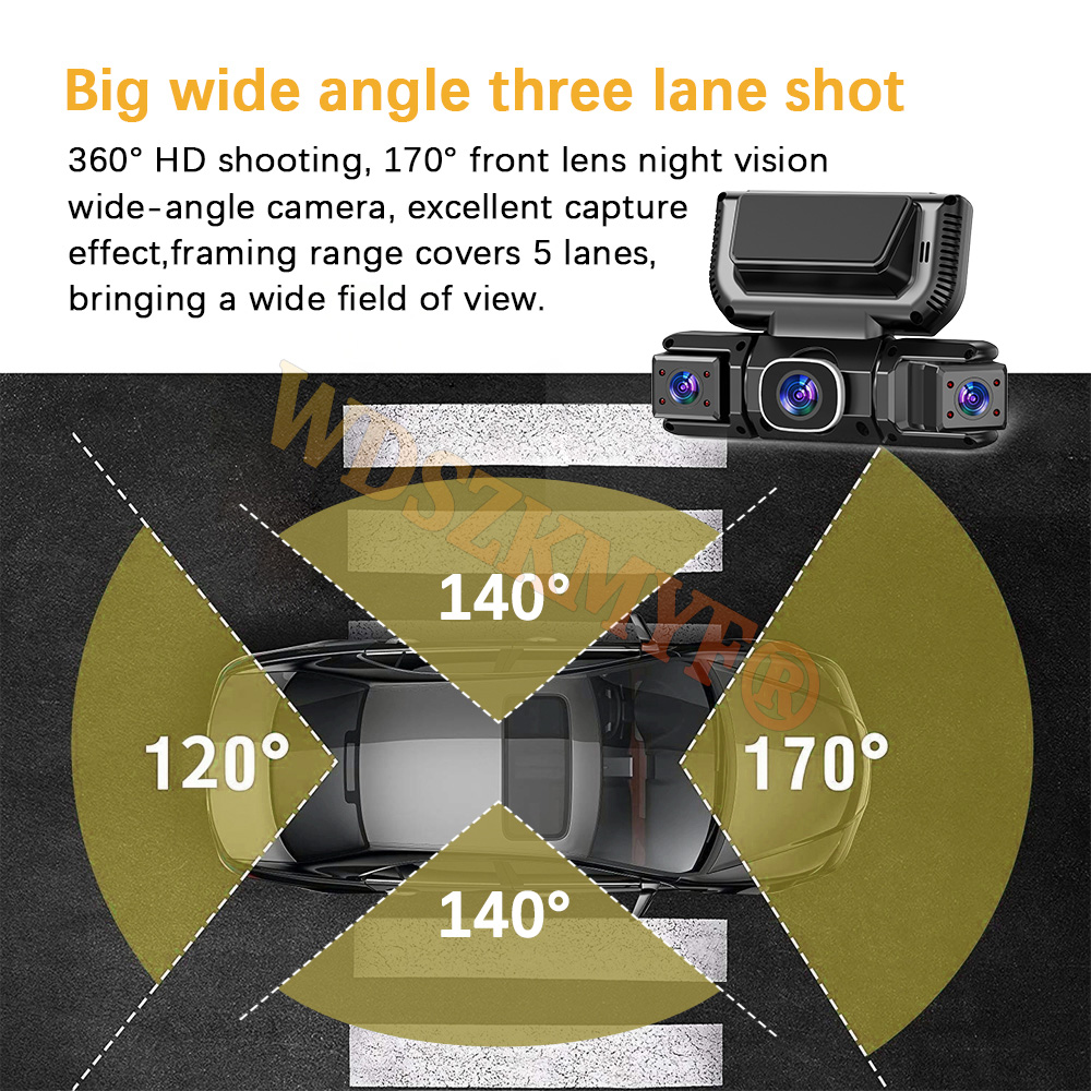 4Channels Car DVR WIFI 1080P V – Panoramic Dash Cam 360 recenzja i cena