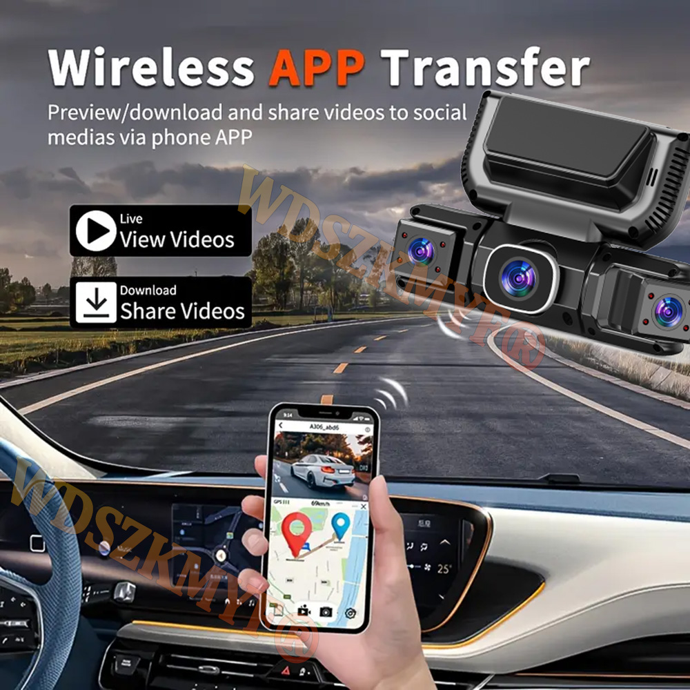 4Channels Car DVR WIFI 1080P V – Panoramic Dash Cam 360 recenzja i cena