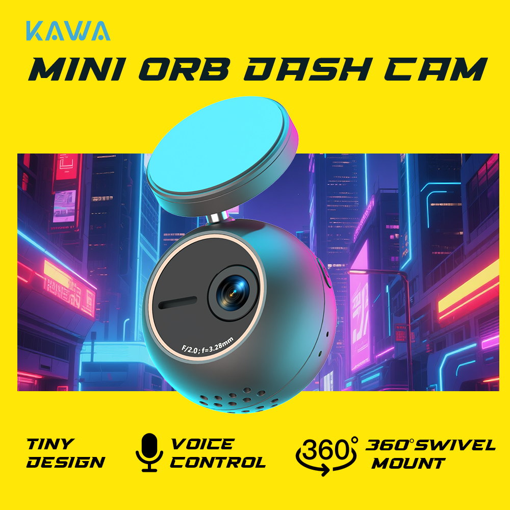 Dash Cam KAWA MINI ORB Tiny Vi – Panoramic Dash Cam 360 recenzja i cena