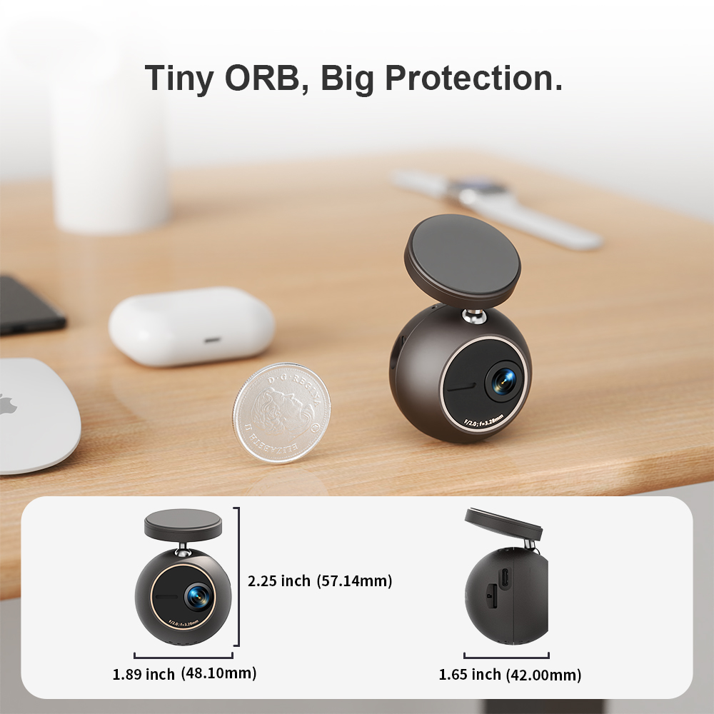 Dash Cam KAWA MINI ORB Tiny Vi – Panoramic Dash Cam 360 recenzja i cena