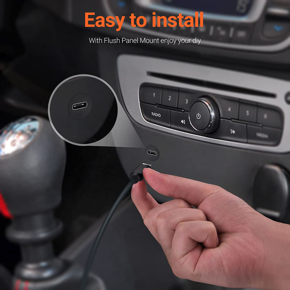 USB Type C 3.1 Flush Mount Cab – Electronics Gadgets Wholesale recenzja i cena