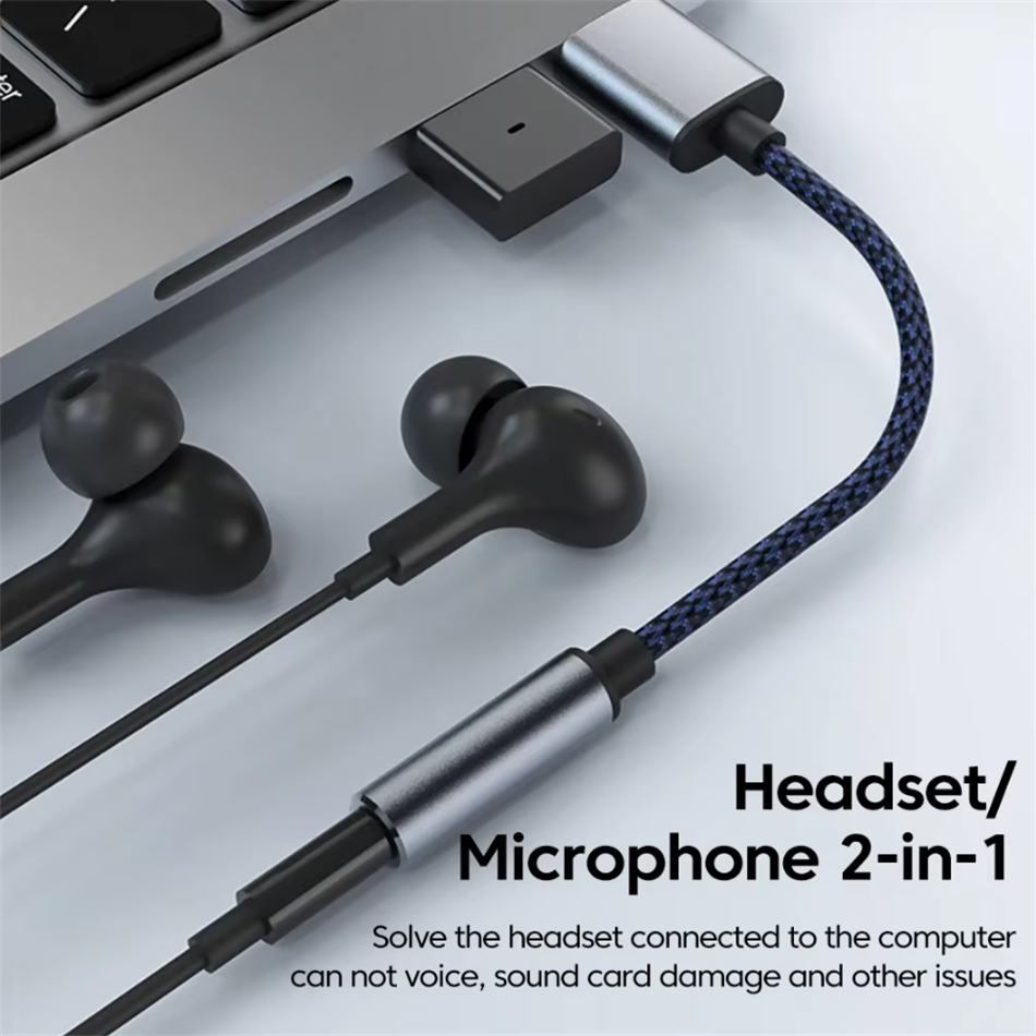 USB to 3.5mm Audio Jack Adapte – Usb Sound Card External recenzja i cena