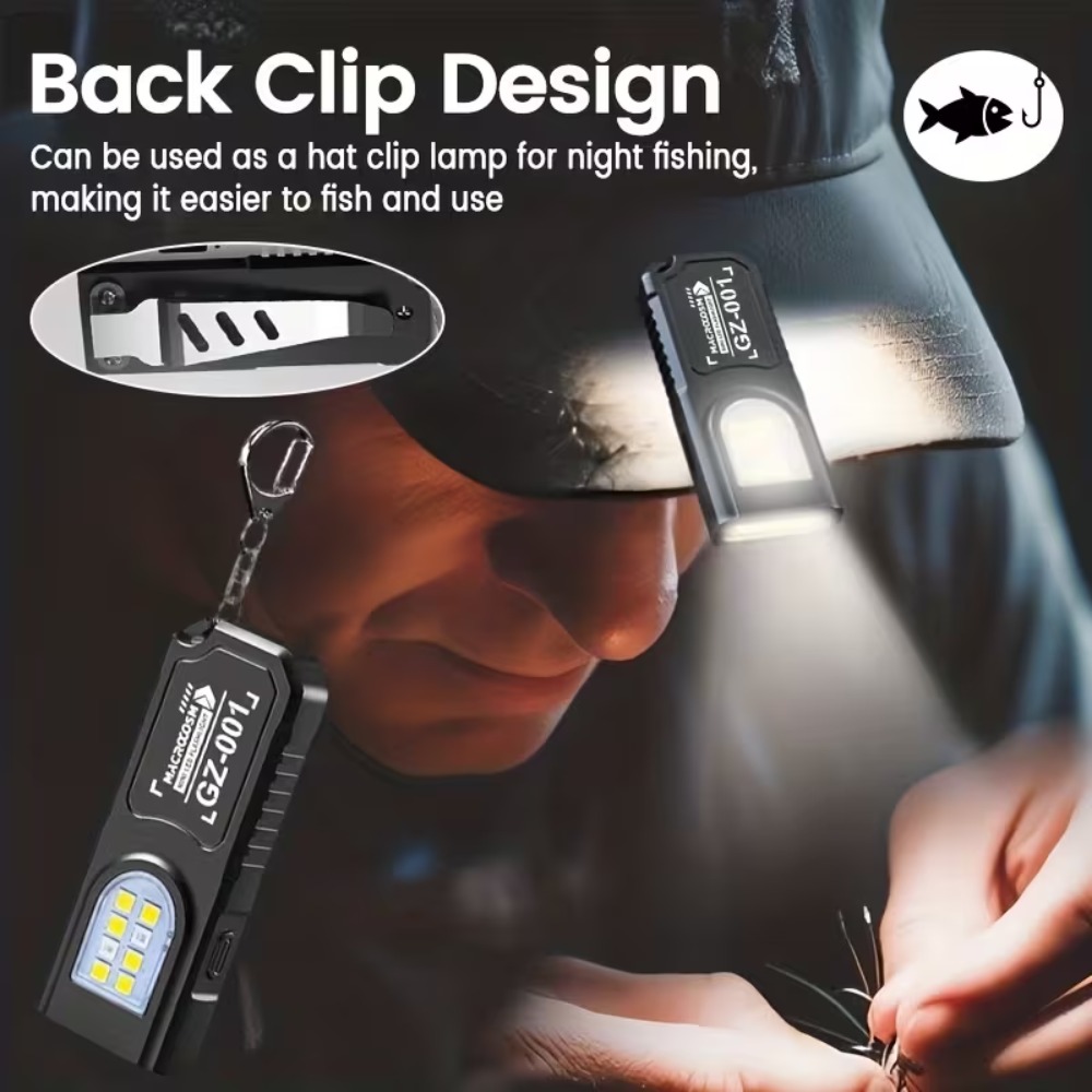 Mini COB LED Keychain Flashlig – Mini Electronics Gadgets recenzja i cena
