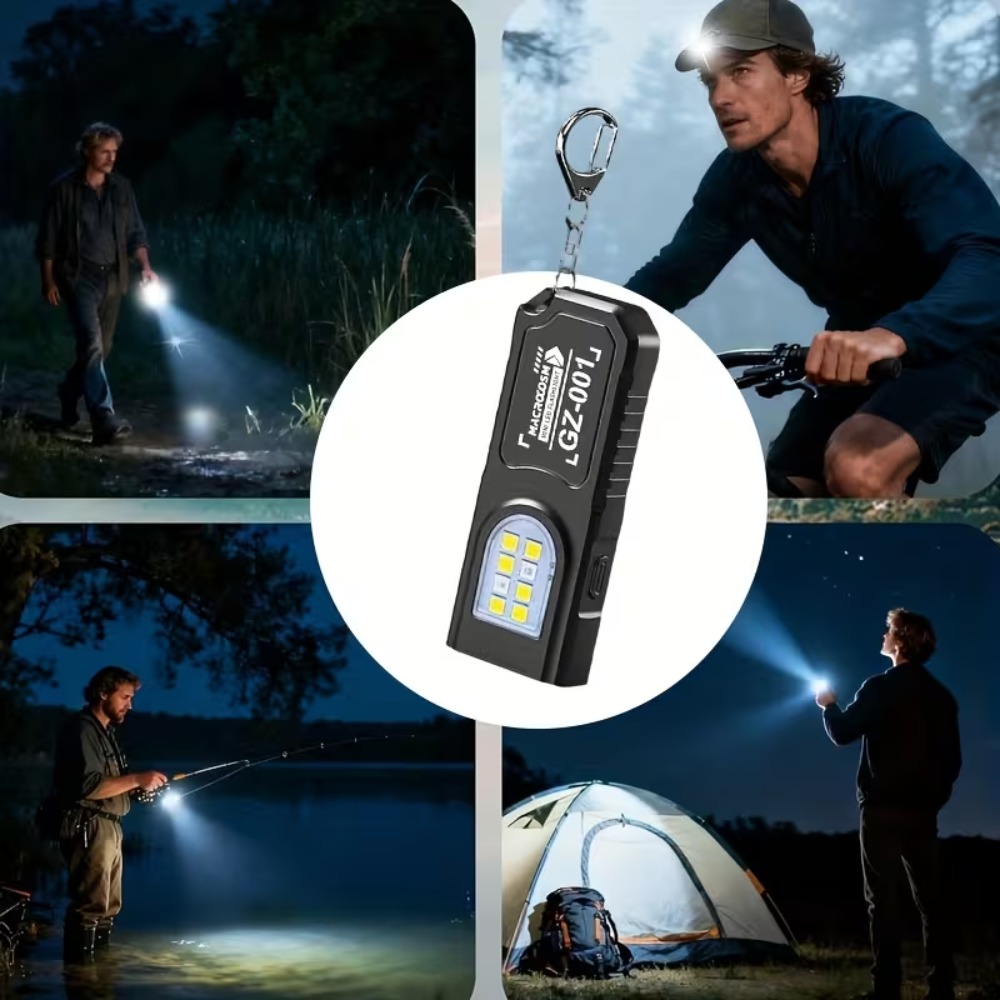 Mini COB LED Keychain Flashlig – Mini Electronics Gadgets recenzja i cena